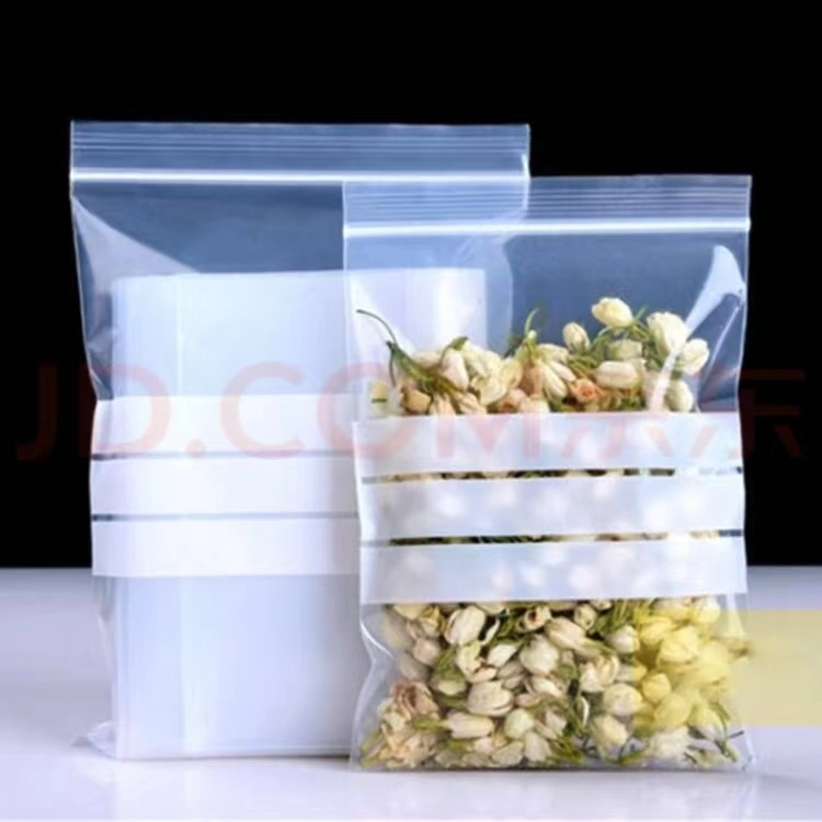 Freezer Food Packaging LDPE Ziplock Bag Reusable Zip Lock Plastic Zipper Bags